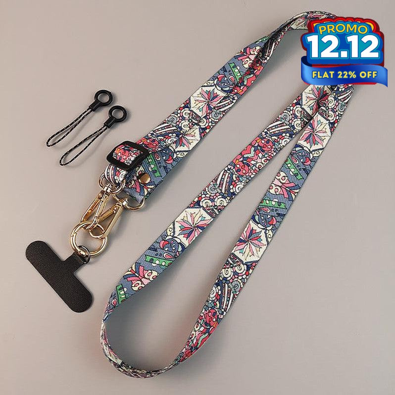 Retro Pattern Lanyard Straps For Phone Case-DIVERSITY