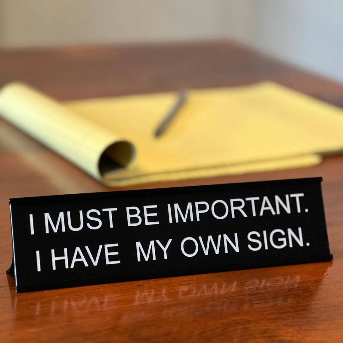 Funny Desk Name Plate