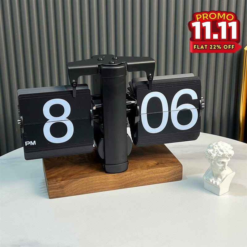 Mechanical Retro Flip Clock-DIVERSITY