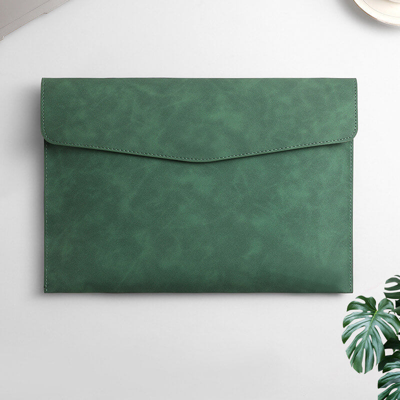 Faux Leather A4 Document File Case