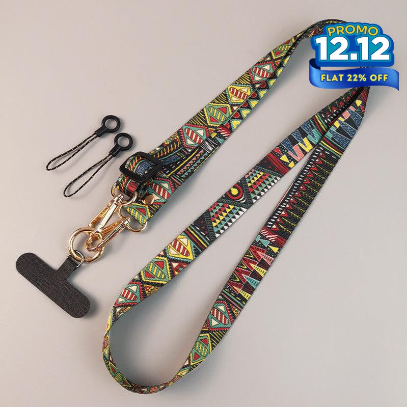 Retro Pattern Lanyard Straps For Phone Case-DIVERSITY