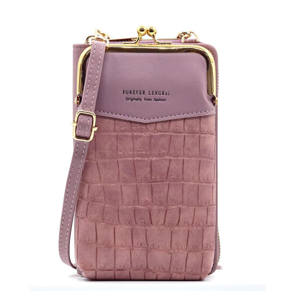 Women Multi-Purpose Crossbody Crocodile Bag-DIVERSITY