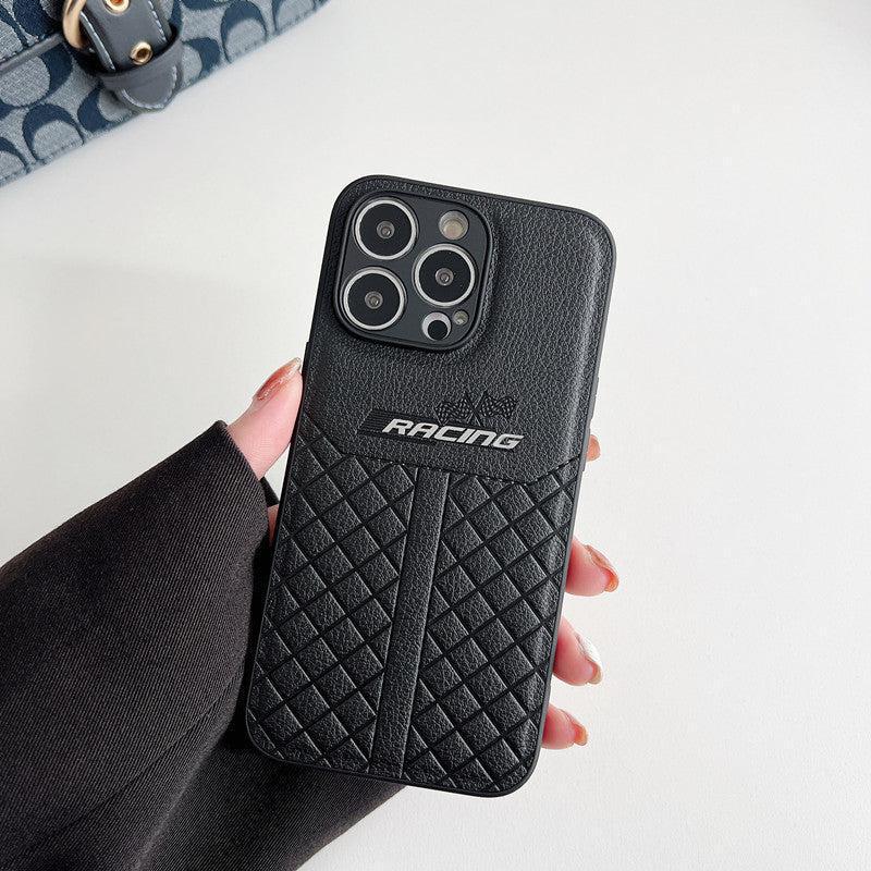 Pattern Leather iPhone Case