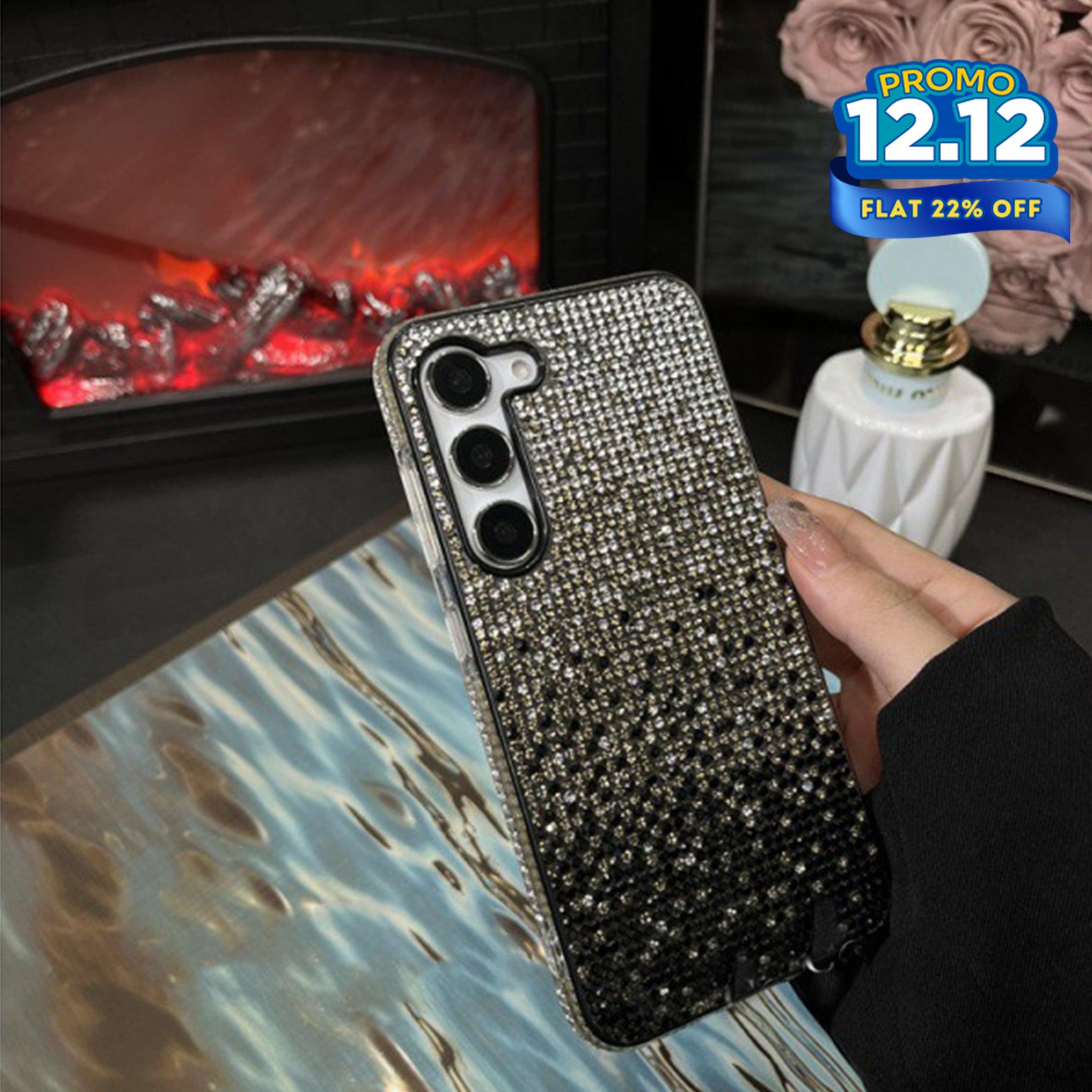 Luxury Rhinestone Phone Case-DIVERSITY