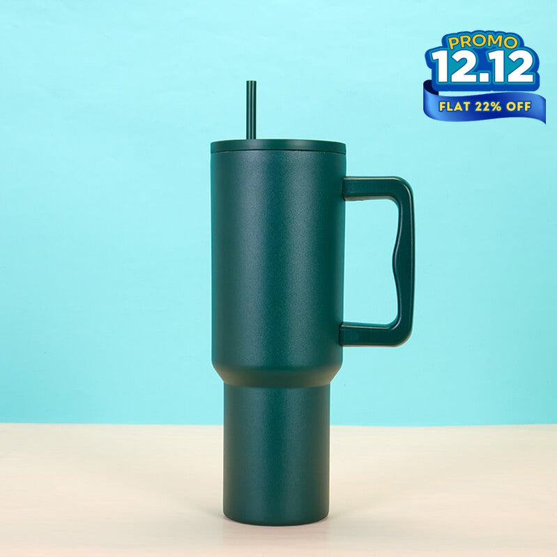 40oz Insulated Stainless Steel Tumbler - Dark Green