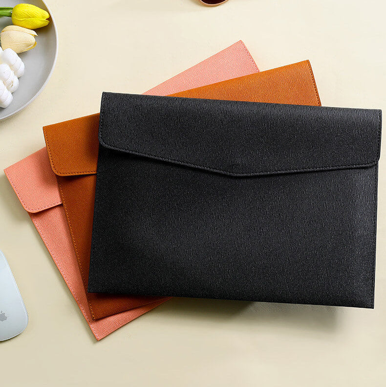 PU Leather A4 Document File
