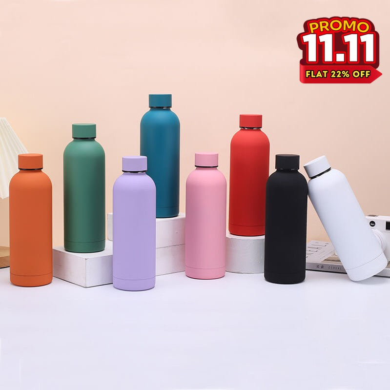 Matte Water Bottle - Green