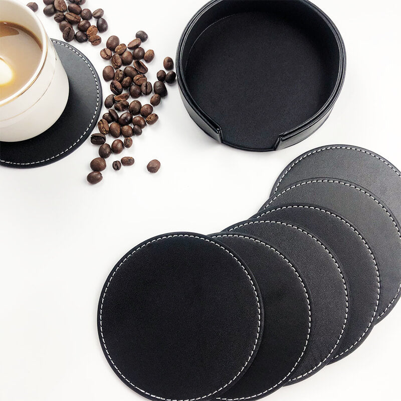 PU Leather Coasters