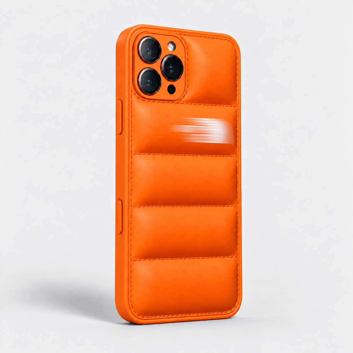 Puffer iPhone Cover - Orange