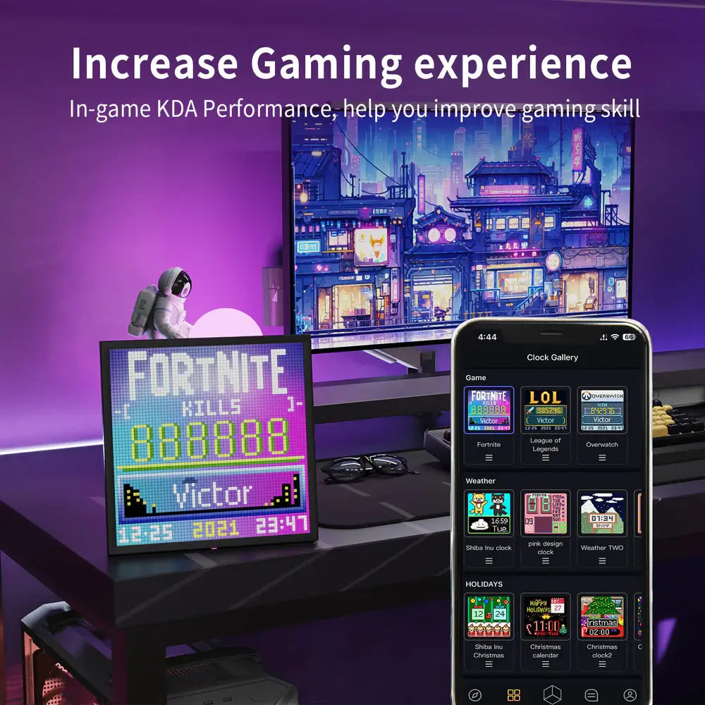 Divoom Pixoo64 Pixel Art LED Display