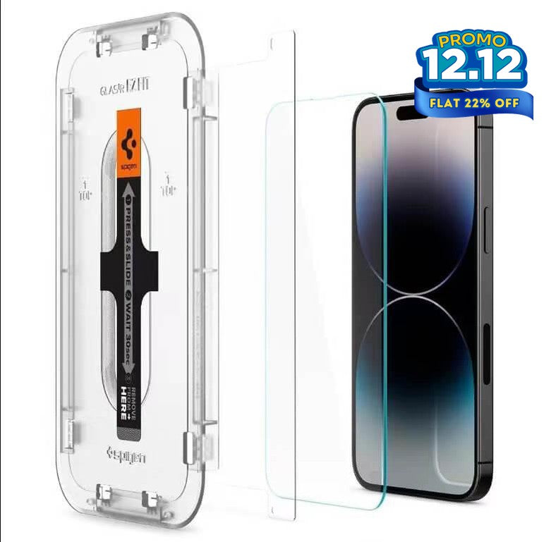 Spigen iPhone Screen Protector with Applicator-DIVERSITY