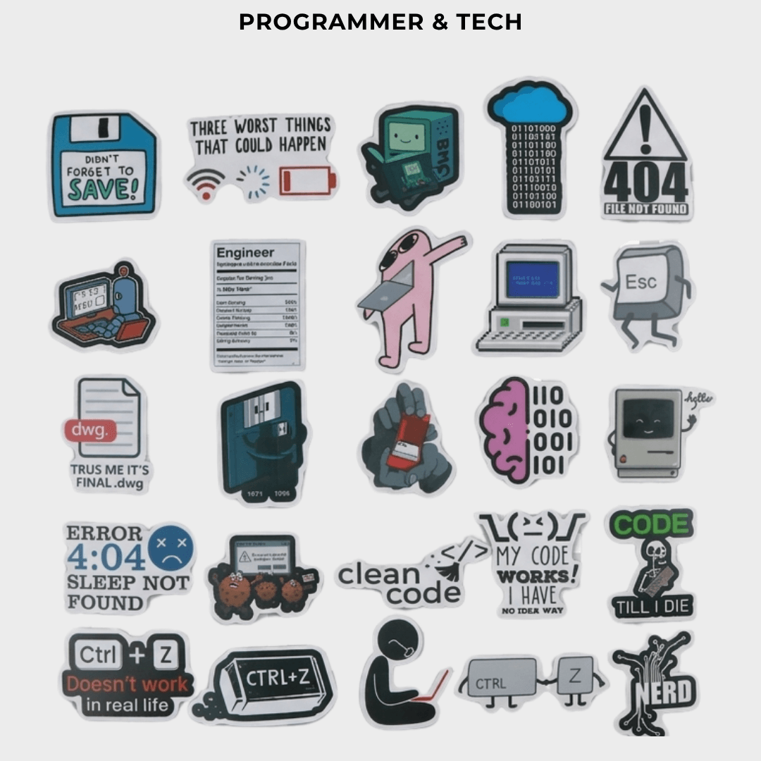 Aesthetic Decorative Stickers For Laptop & Journal