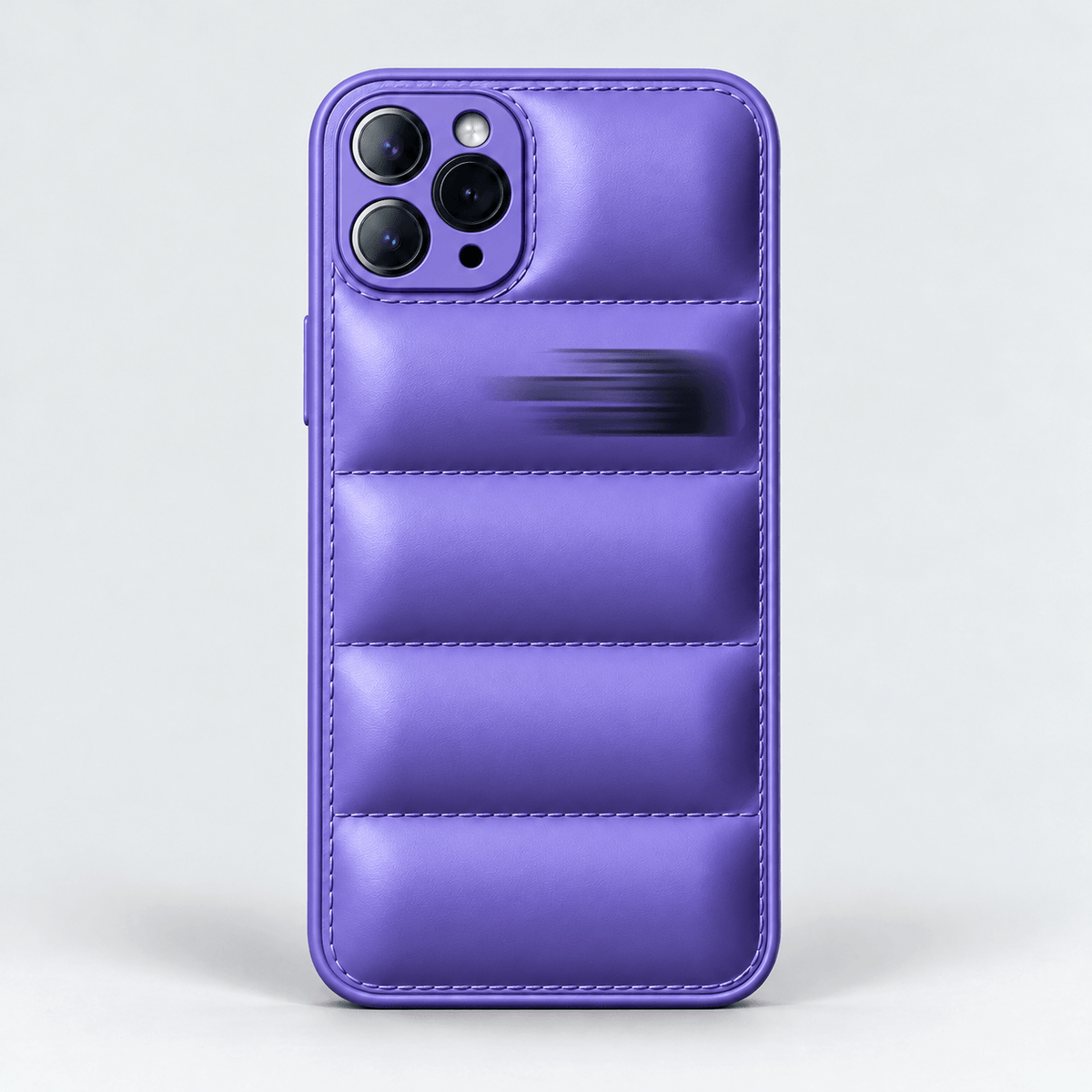Puffer iPhone Cover - Purple