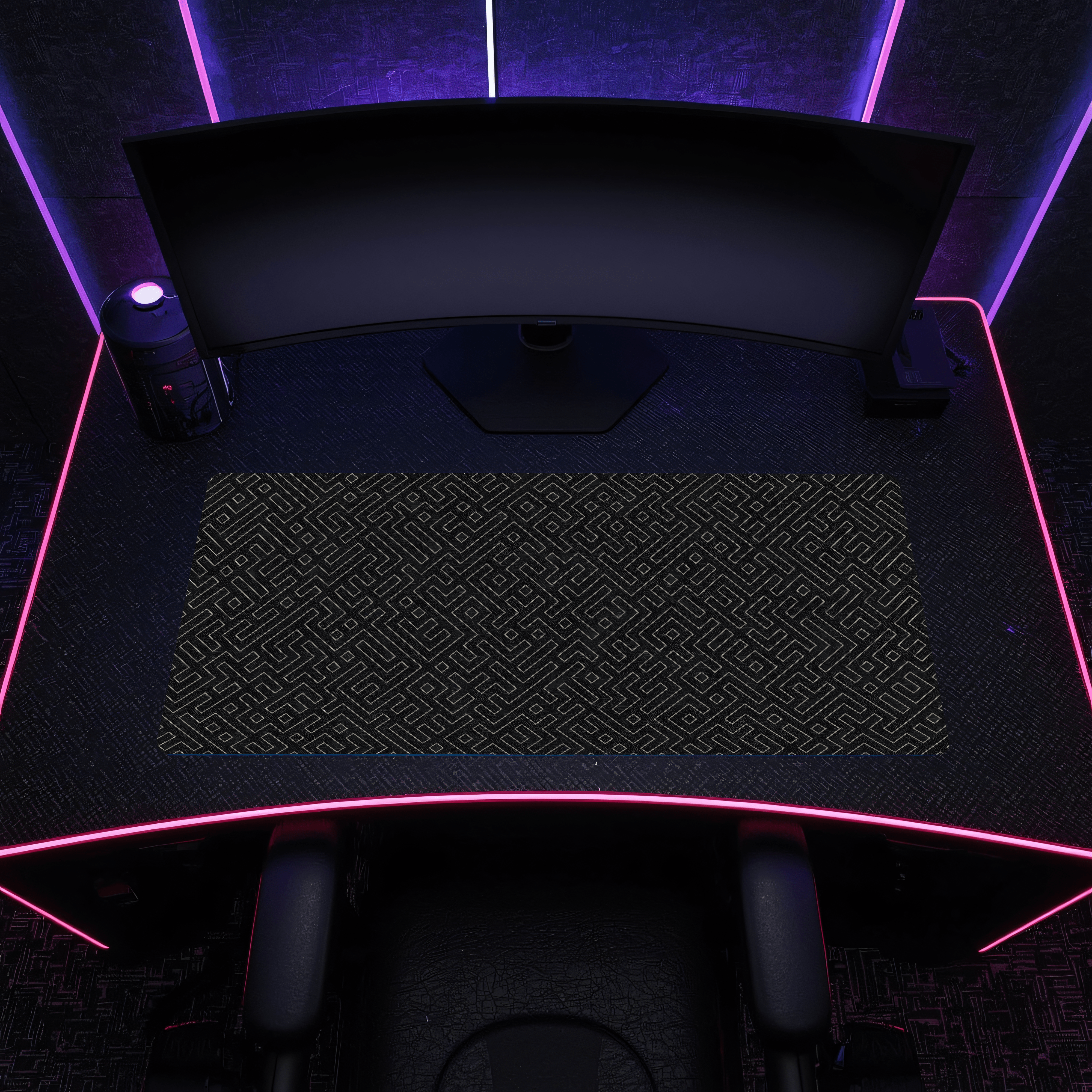 Printed Leather Desk Mat - Puzzle