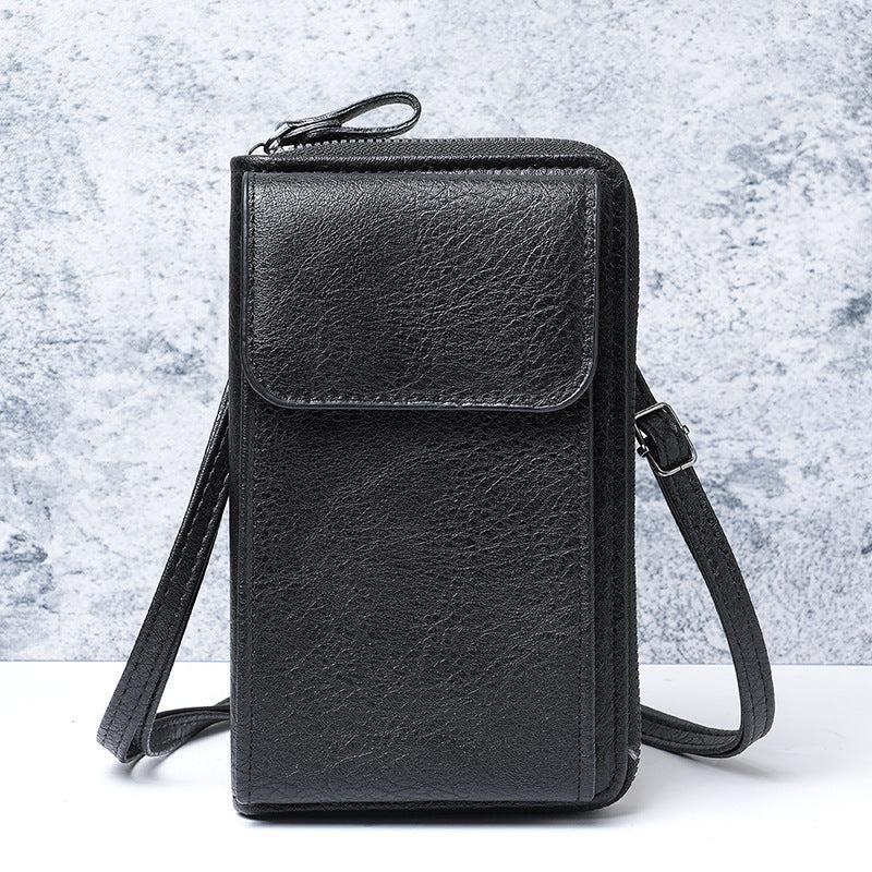 Multi-Purpose Crossbody Leather Bag