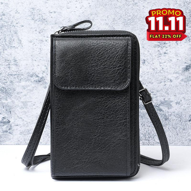 Multi-Purpose Crossbody Leather Bag-DIVERSITY