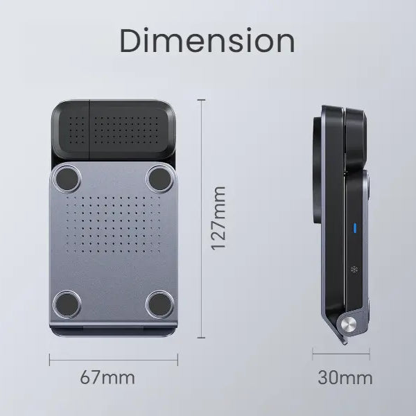 3-in-1 Foldable Magnetic 25W Wireless Charger