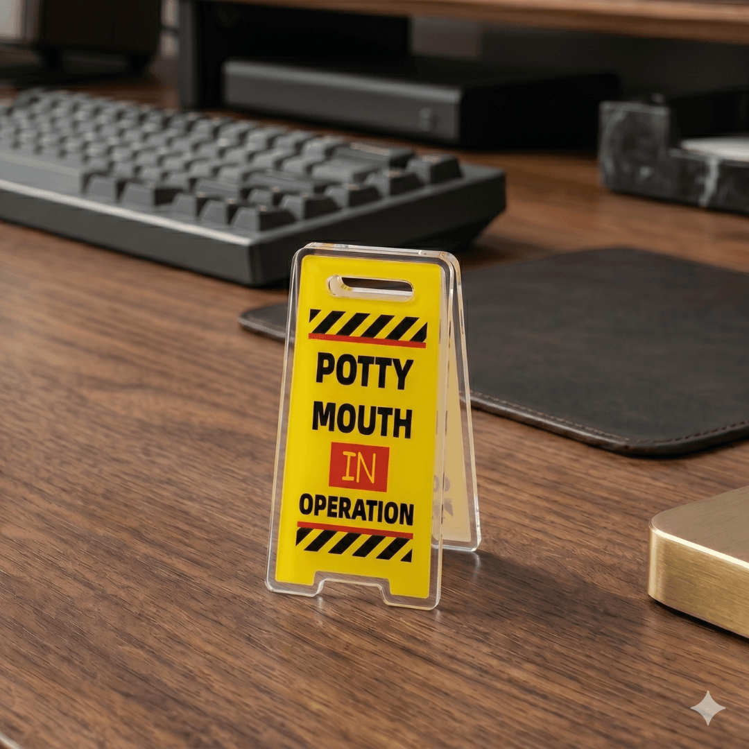Funny Acrylic Desktop Signs