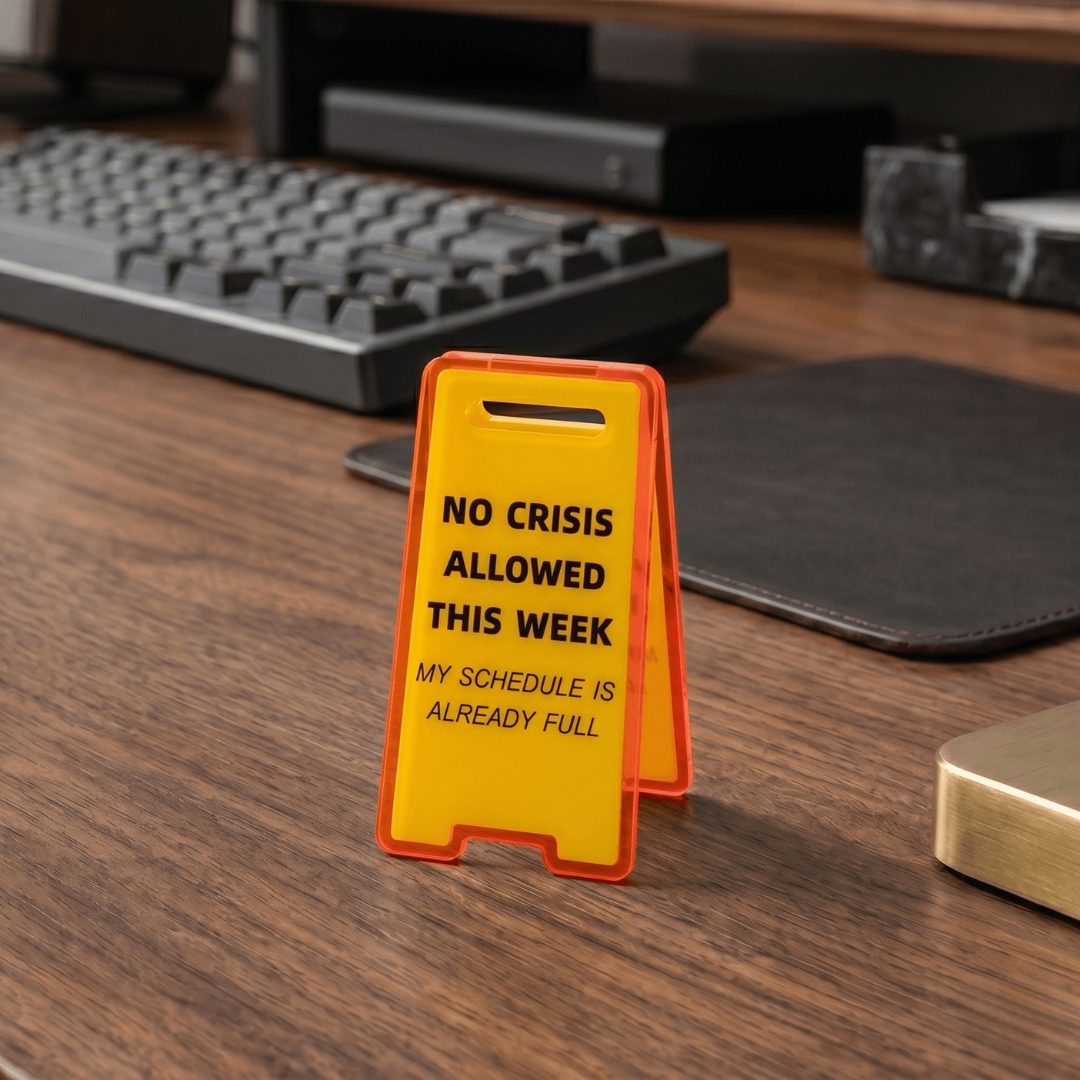 Funny Acrylic Desktop Signs