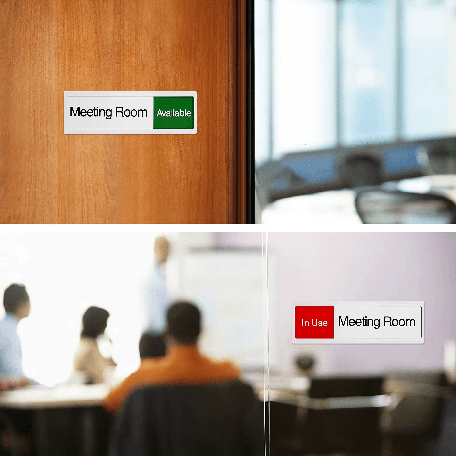 Office Occupancy Door Sign