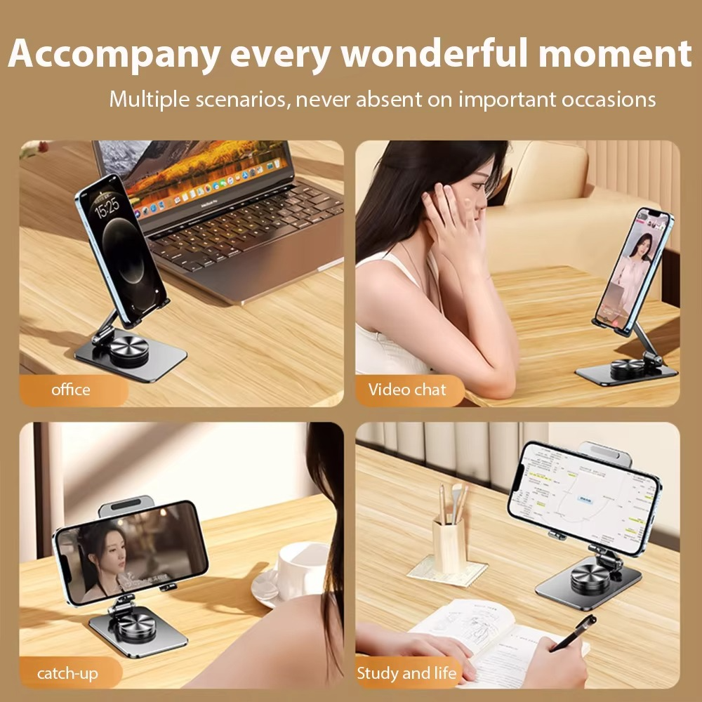 360 Rotatable Mobile Phone Holder Metal Stand