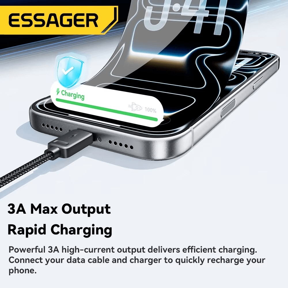 Essager 4-in-1 OTG Multi Charging Cable (USB-C, iPhone & Micro USB)