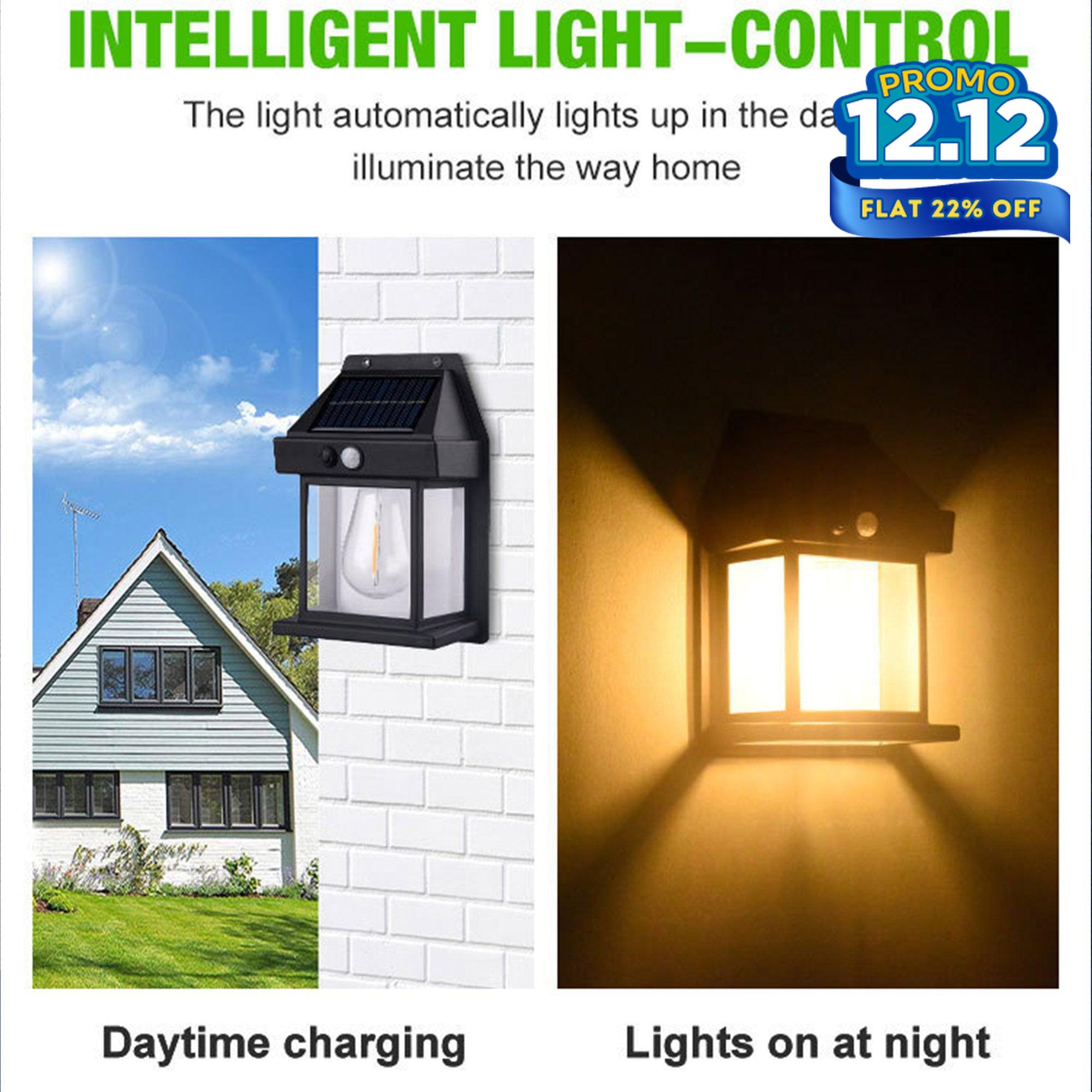 Outdoor Solar Sensor Motion Light - CL118-DIVERSITY