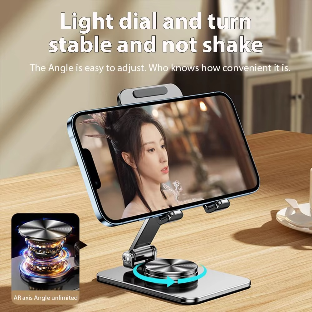 360 Rotatable Mobile Phone Holder Metal Stand