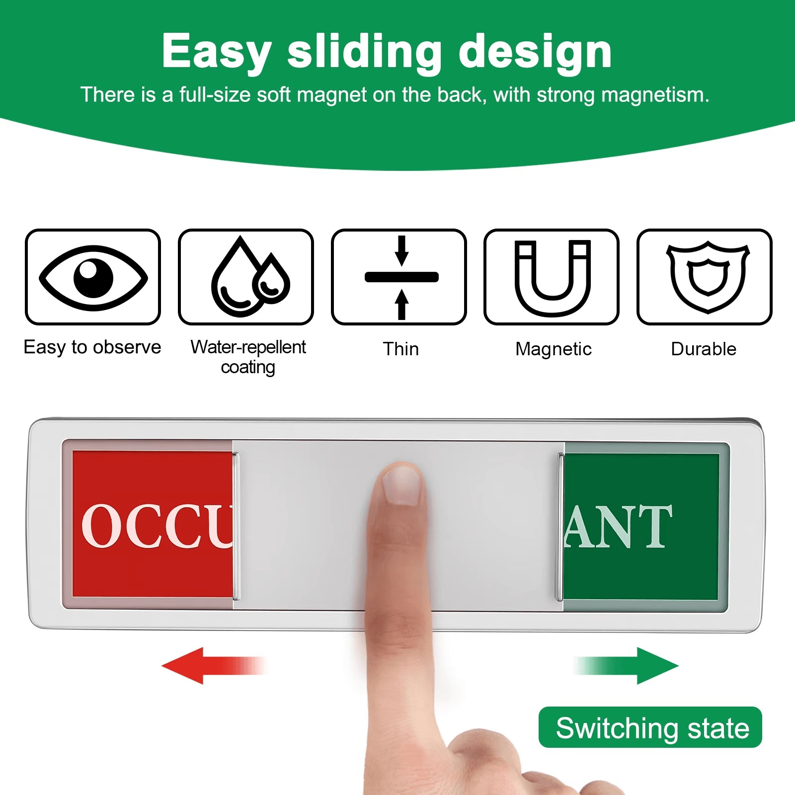 Sliding Door Sign