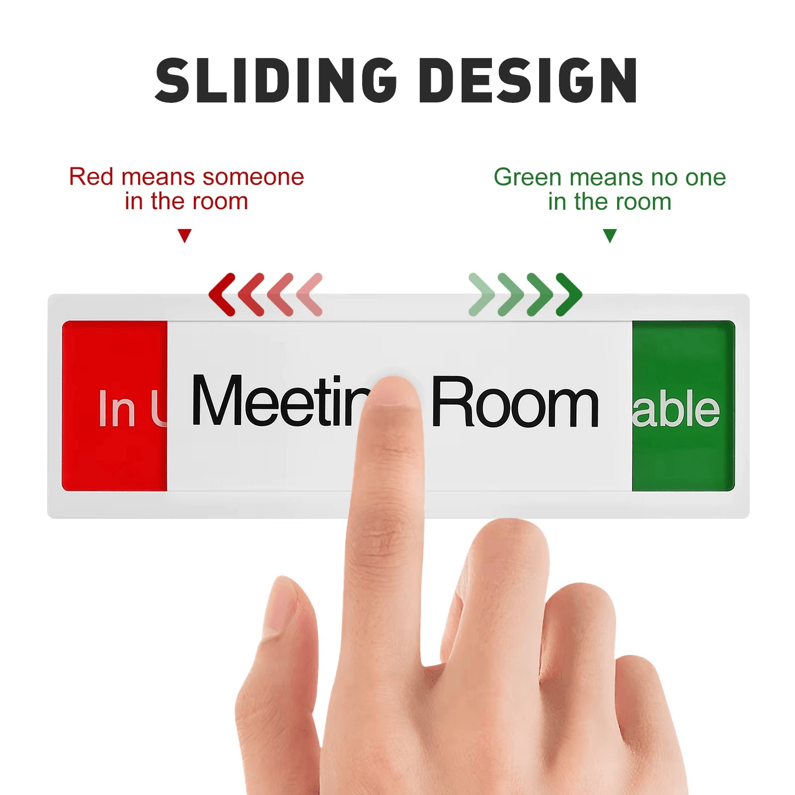 Office Occupancy Door Sign