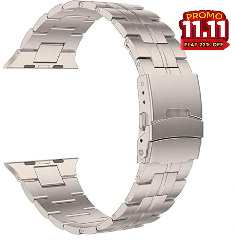 Titanium Chronolink Bracelet For Apple Watch-DIVERSITY