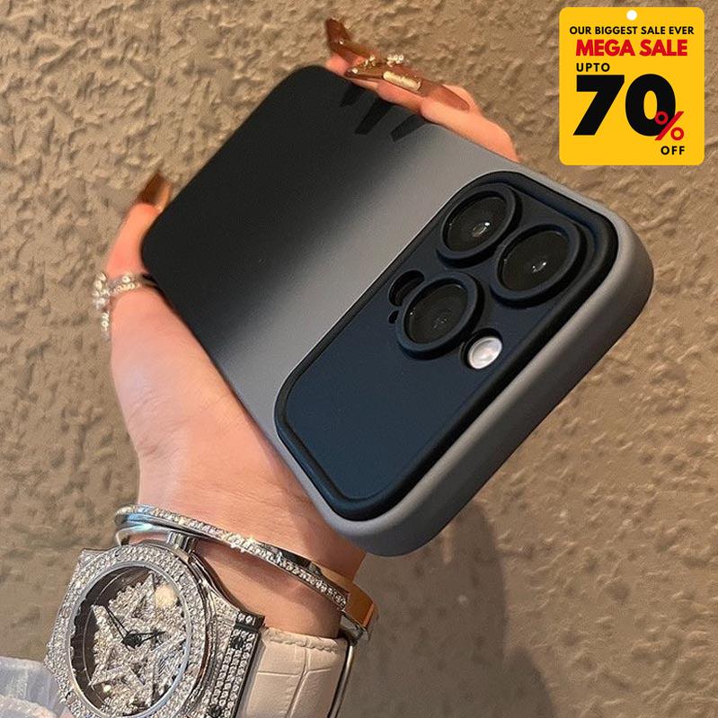 Gradient Silicone Wide Lens iPhone Case-DIVERSITY