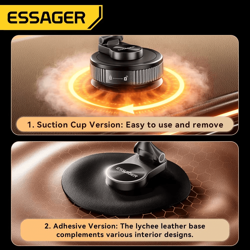 Essager 360° Magnetic Suction Cup Phone Holder