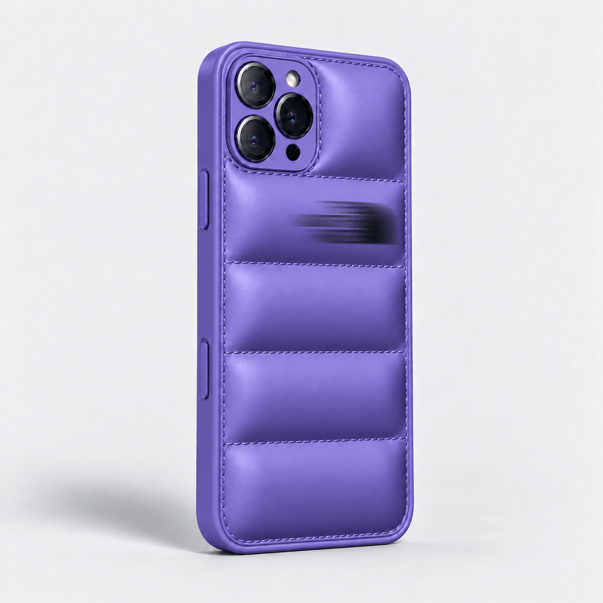 Puffer iPhone Cover - Purple