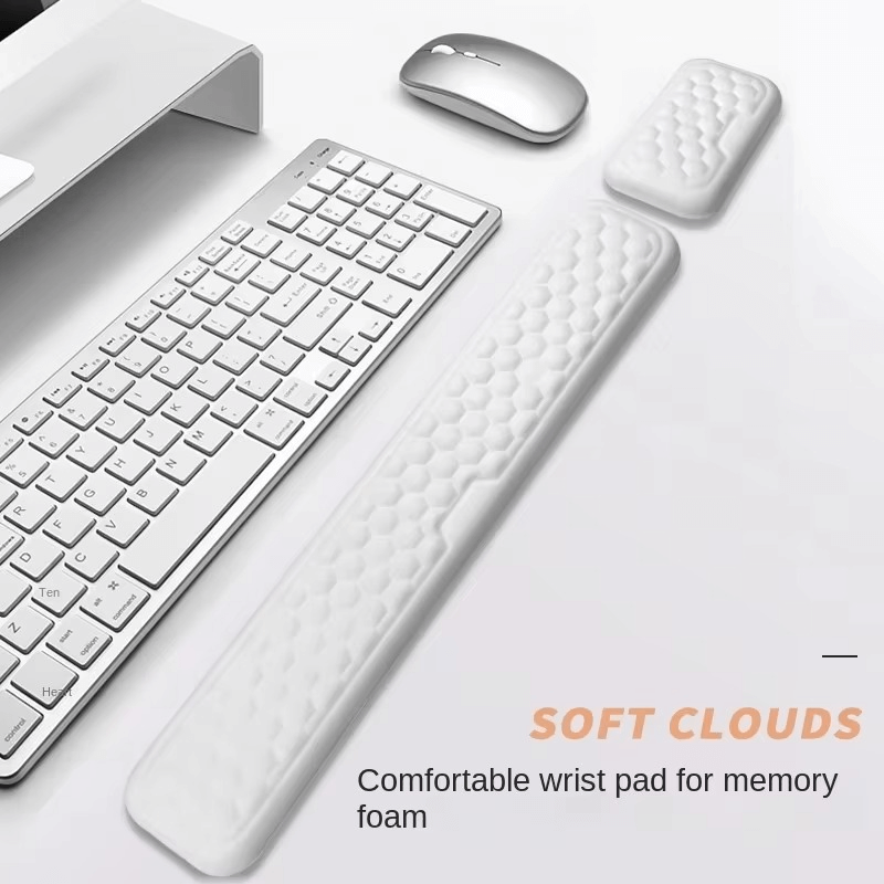 ErgoCloud Keyboard & Mouse Wrist Rest Pads