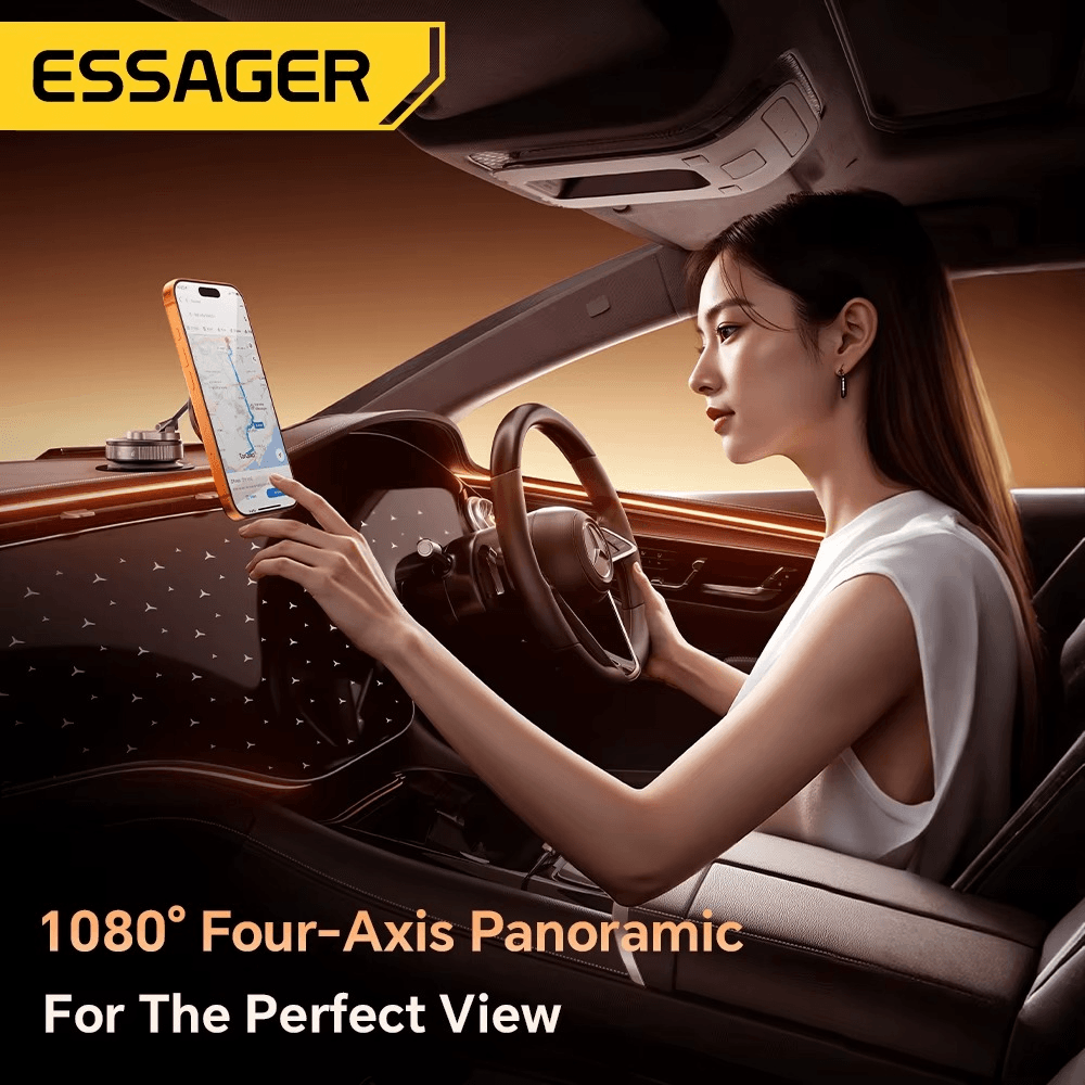 Essager 360° Magnetic Suction Cup Phone Holder