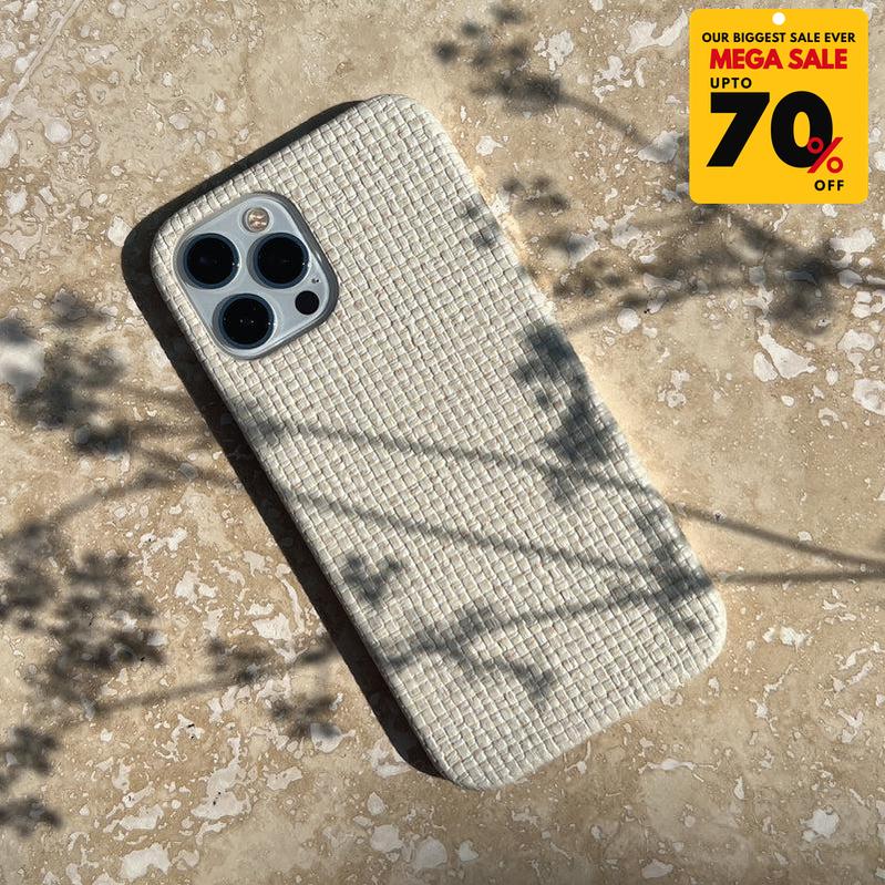 Textured Woven iPhone Case-DIVERSITY