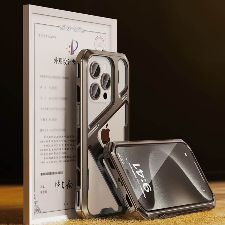 VORTEX Metal Shield iPhone Case