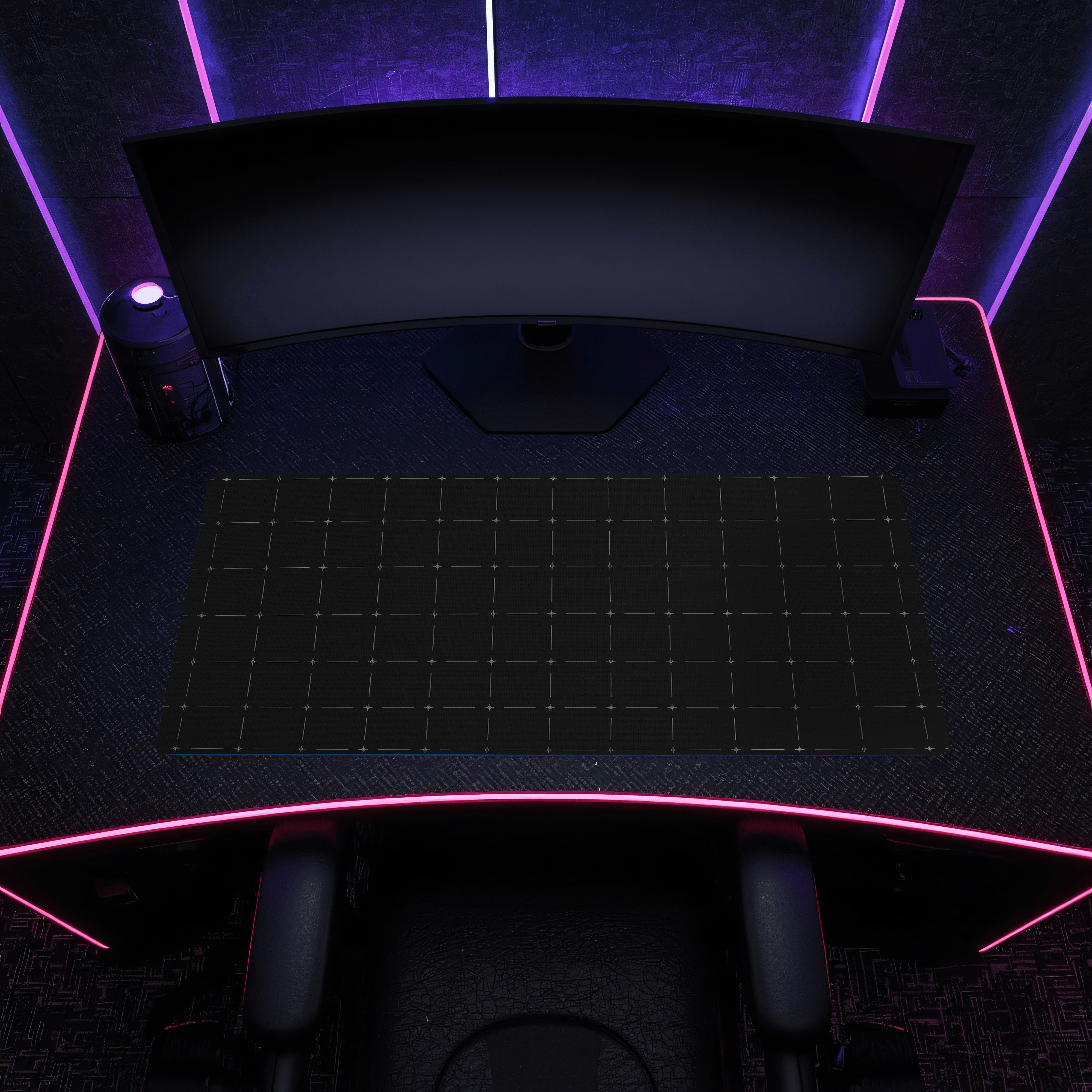 Printed Leather Desk Mat - Starry