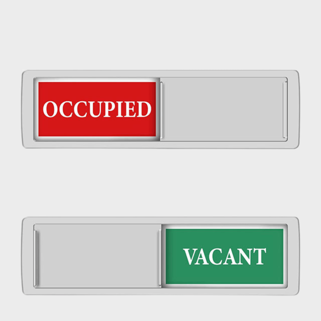 Sliding Door Sign