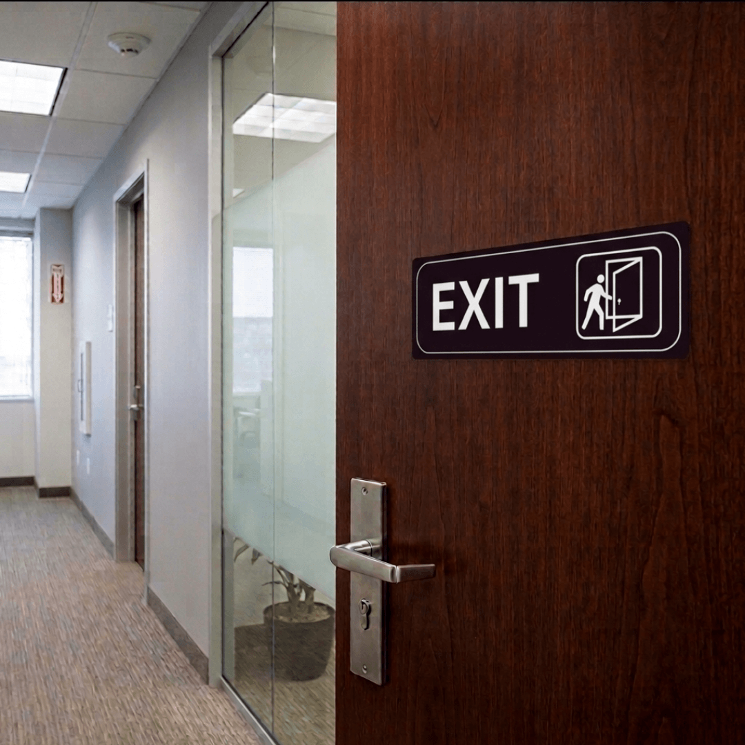 Office Door Sign Sticker