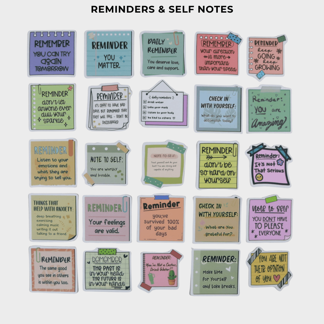 Aesthetic Decorative Stickers For Laptop & Journal