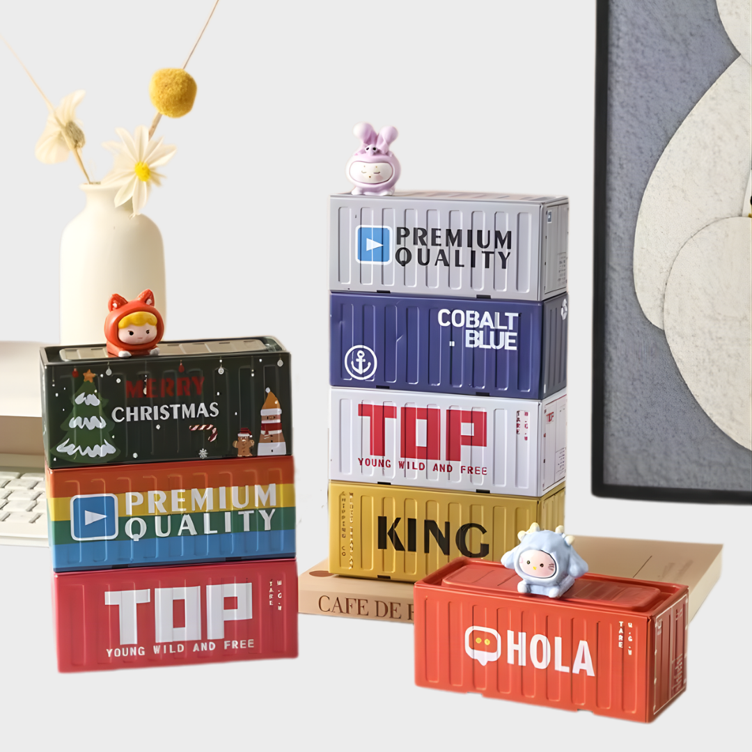 Mini Shipping Container Storage Box