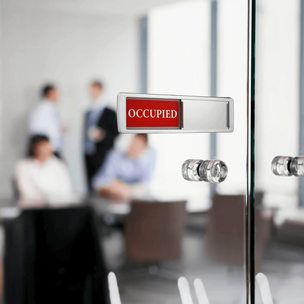 Sliding Door Sign