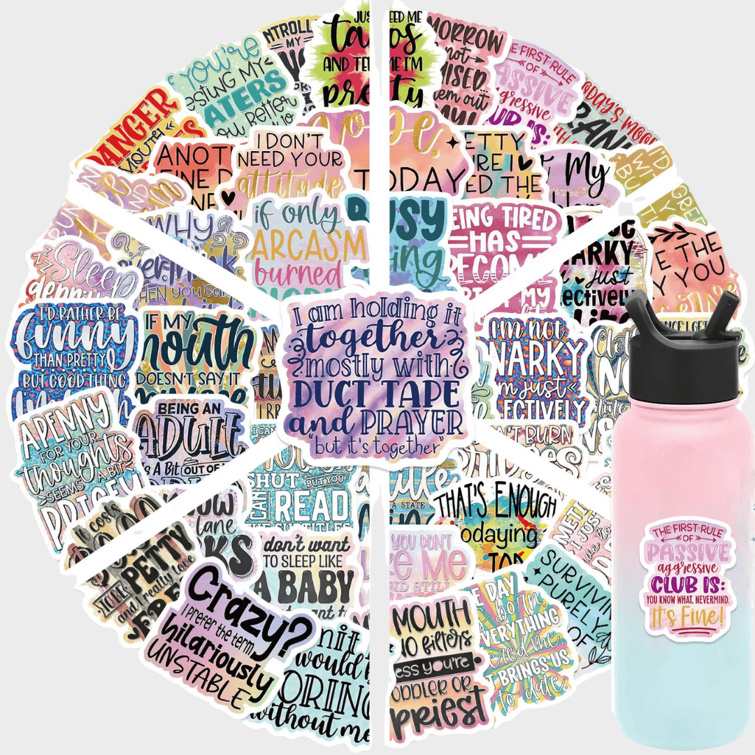 Aesthetic Decorative Stickers For Laptop & Journal