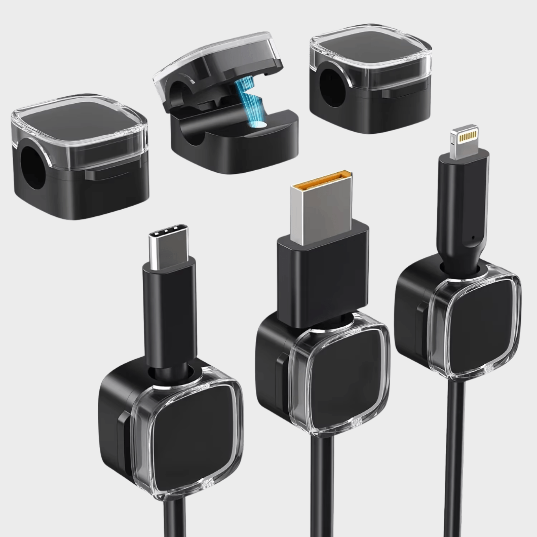 Magnetic Desktop Cable Organizer Clips