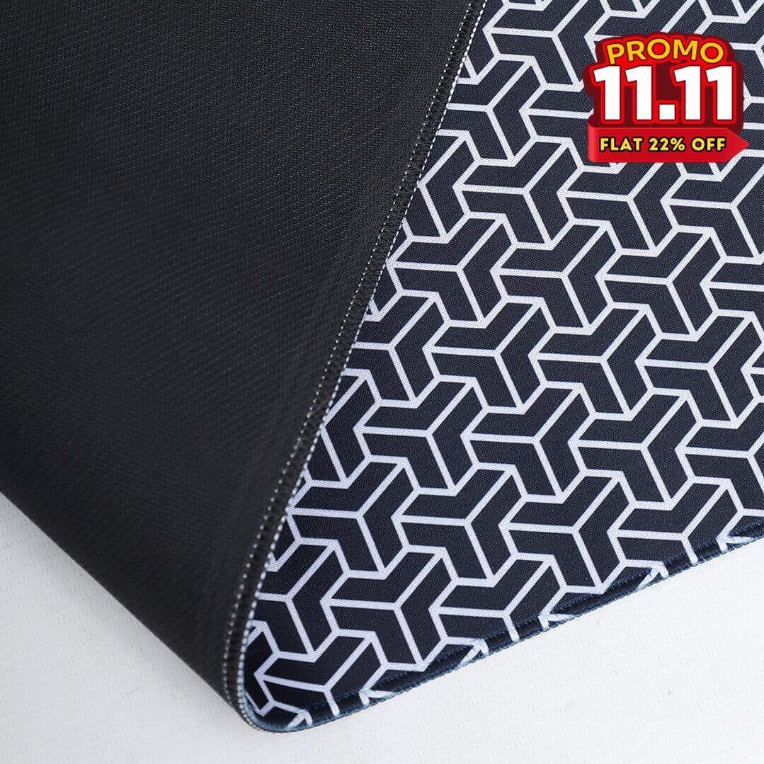 Printed Desk Mat - Triangular Pattern-DIVERSITY