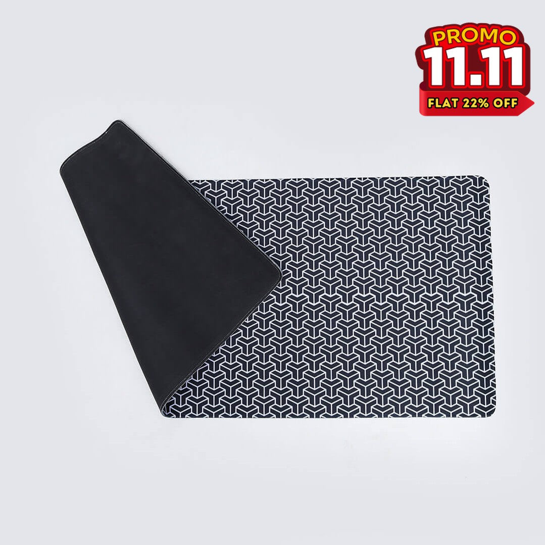 Printed Desk Mat - Triangular Pattern-DIVERSITY