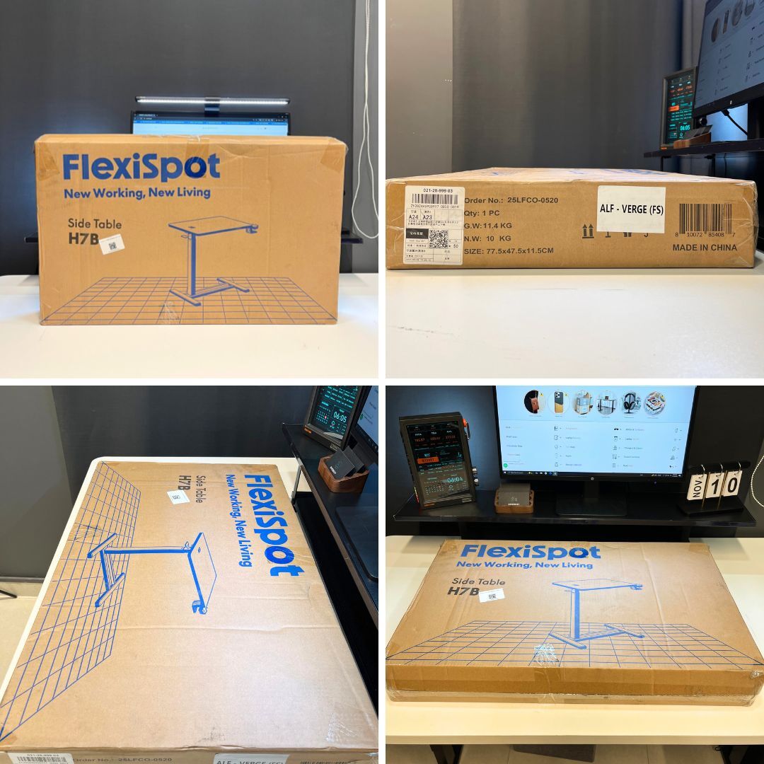 FlexiSpot - H7 Height Adjustable Table - Black