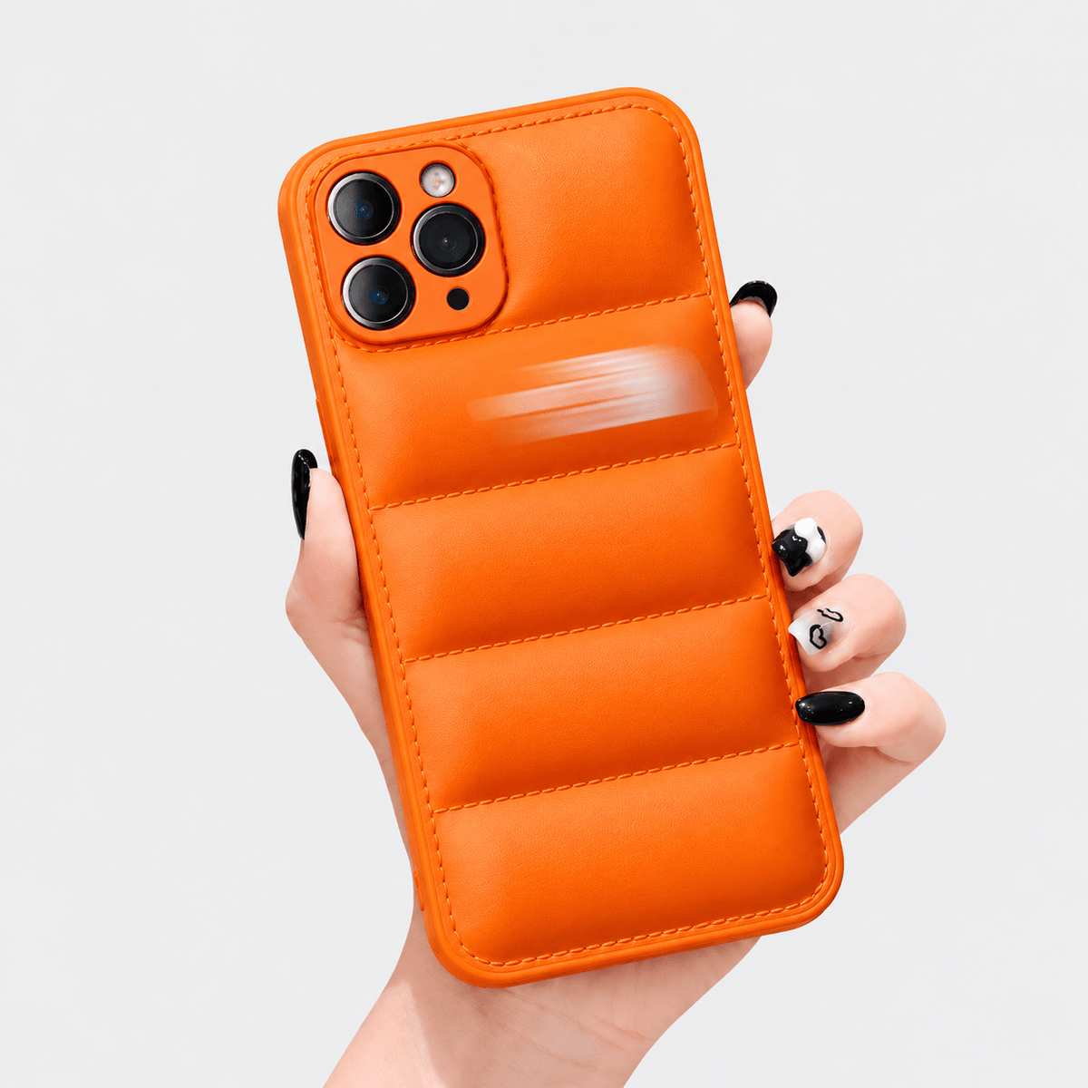 Puffer iPhone Cover - Orange